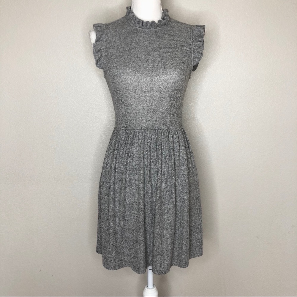 Francesca’s Alya Ruffled Trim Dress - Picture 3 of 8